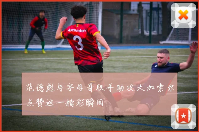 范德彪与字母哥联手助攻大加索尔点赞这一精彩瞬间